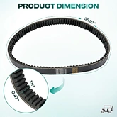 drive belt for yamaha golf cart